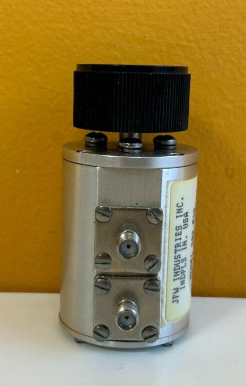 JFW 50R-028 DC to 1000 MHz, 0-1 dB, 50 Ohm, SMA (F-F), Rotary Attenuator. New! gallery