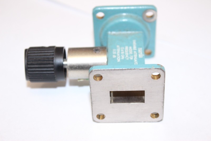 NARDA 729 Variable Attenuator 12,4-18 GHz, 0-20 dB, waveguide WR-62 gallery
