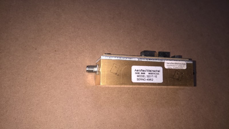 API Aeroflex Weinschel 3206T-1E Programmable Attenuator 0-3GHz 1-63dB range step gallery
