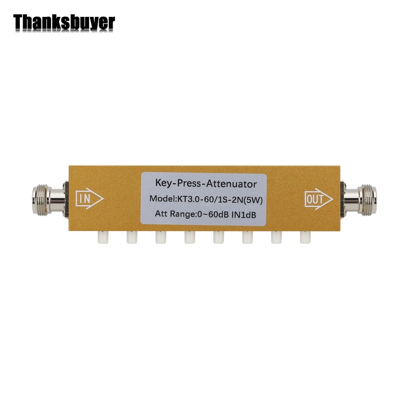 5WN -KK 0-60dB 0-3GHz RF 0-90dB Adjustable Attenuator Digital Step RF Attenuator gallery
