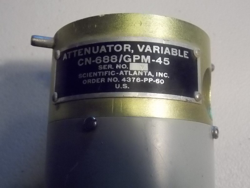SCIENTIFIC -ATLANTA INC CN-688/GPM-45 ATTENUATOR VARIABLE gallery