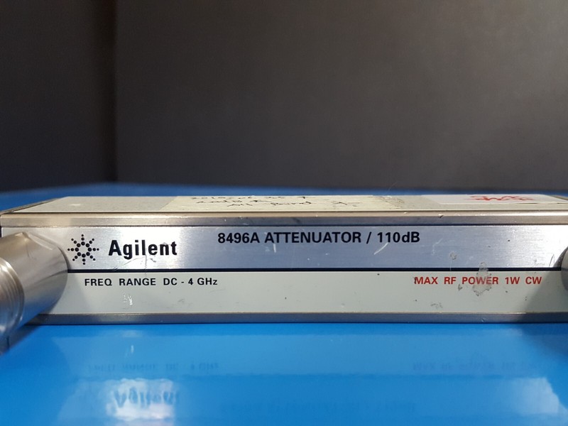 Agilent 8496A: Attenuator, DC-4GHz, 110dB, Opt. 001, AS-IS (6331) gallery