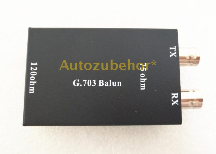 G.703 Balanced Unbalanced Converter 75ohm To 120ohm Signal Converter Brand New