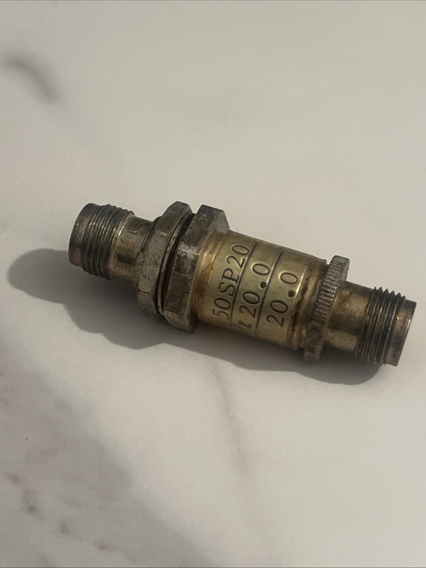 Allen Industries RF Attenuator 1GHz 30MHz Coaxial RF Component 50SP20 20.0 gallery