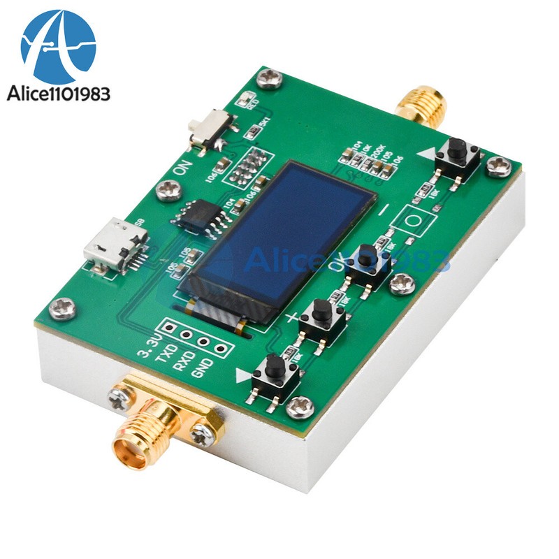 6Ghz RF Digital Attenuator 30DB Step 0.25DB OLED Pogrammable Attenuator Module gallery