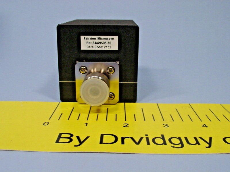 *Fairview SA4N508-30 Fixed Attenuator N Male (Plug) to N Female (Jack); 30 dB