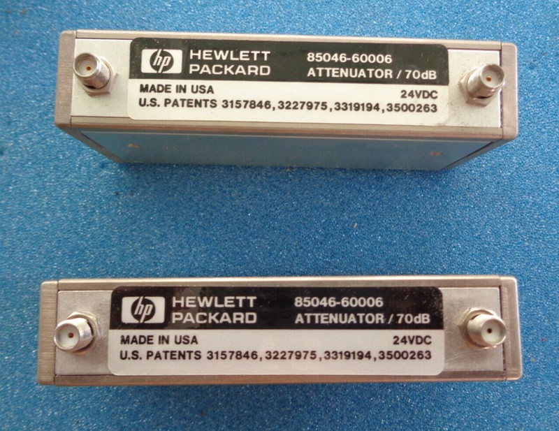 Agilent HP 85046-60006 DC-4GHz 70dB 24VDC Attenuator Free Shipping