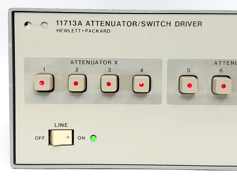 HP (Agilent) 11713A Attenuator / Switch Driver (S/N: 2223A01754) Clean & Tested gallery