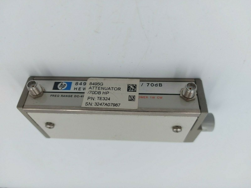 HP 8495G Attenuator 70db 4GHZ 24VDC gallery