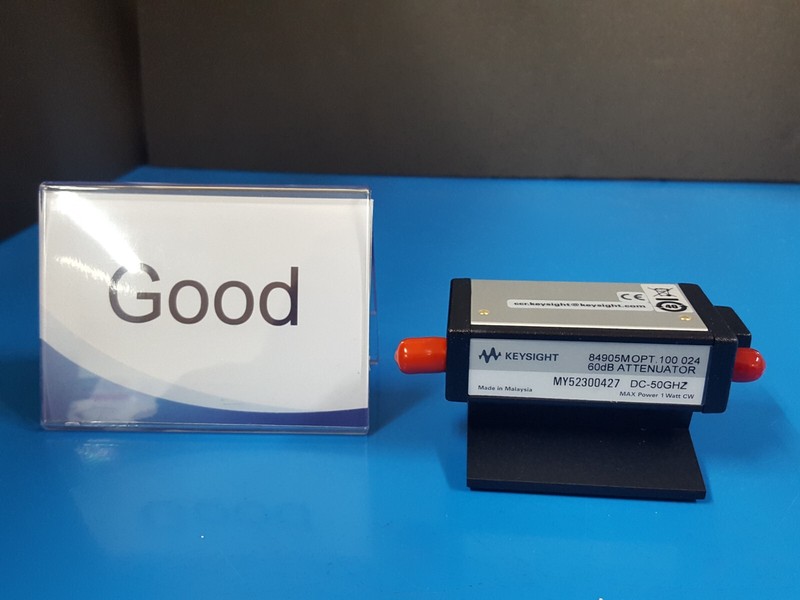 Keysight 84905M: Programmable Step Attenuator, 50 GHz 60 dB Opt. 100 024 (0427)