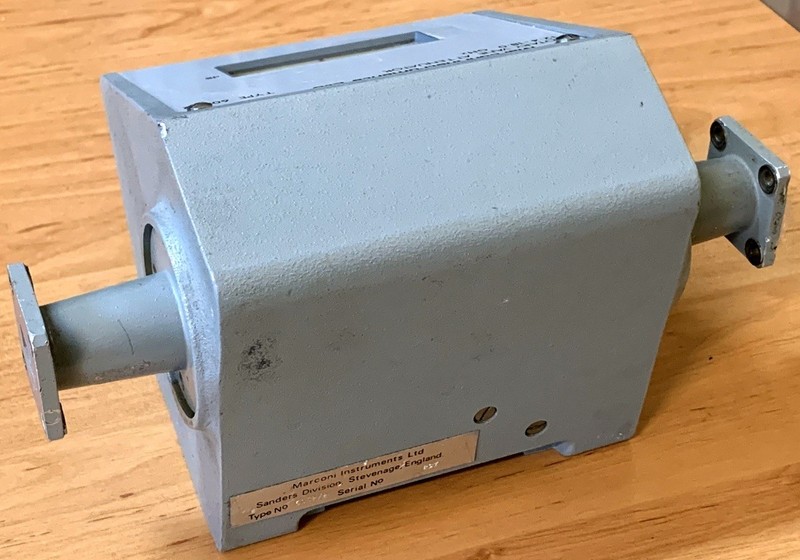 Marconi Instruments Ltd 6052/2, waveguide attenuator, 12.4 - 18 GHz gallery