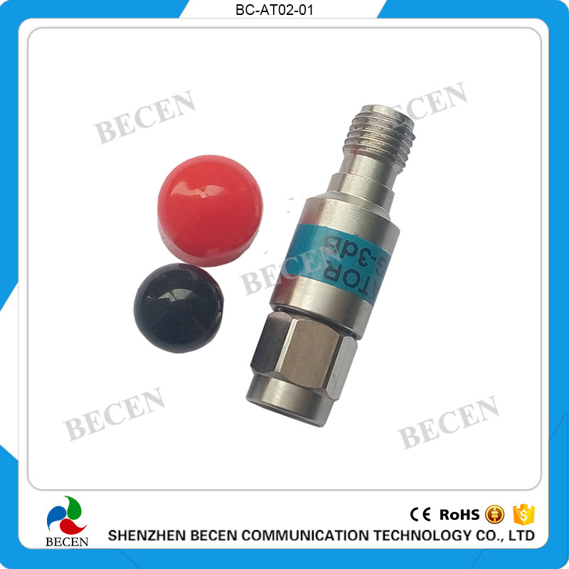 Fixed Attenuator 2W SMA 5dB Attenuator Plug male to Jack female 2Watt DC-6Ghz gallery