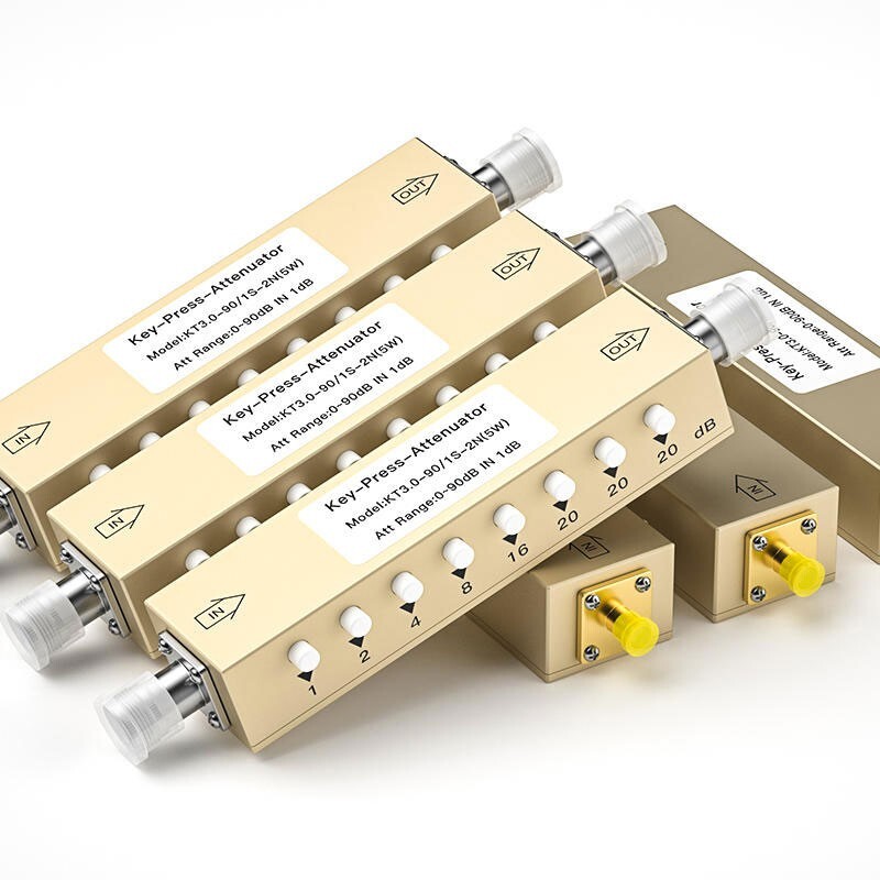 SMA-KK 10W 90DB 0-3GHz Variable Attenuator RF Attenuator with SMA-K-K Connector/ gallery