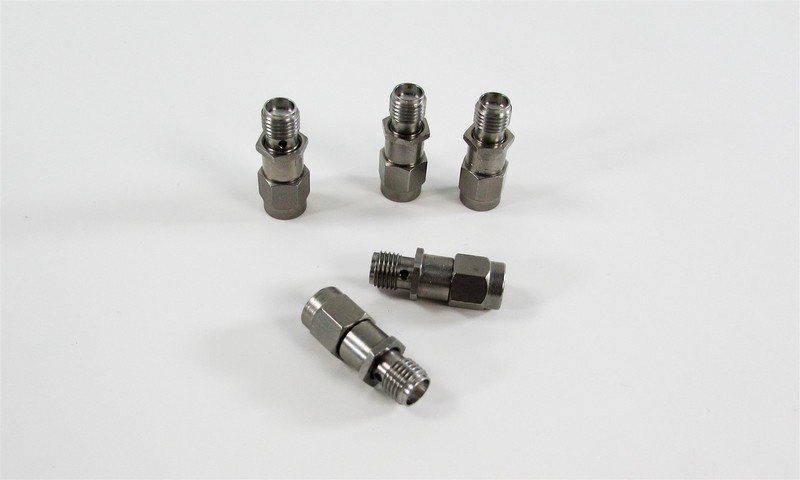 NEW Lot of (5) – INMET Attenuators (18AH-6dB) Coax SMA Male to SMA Female