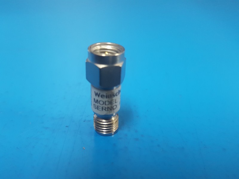 Weinschel 3T-3: Coaxial RF Attenuator 2 W, DC-12.4 GHz (P7683) gallery