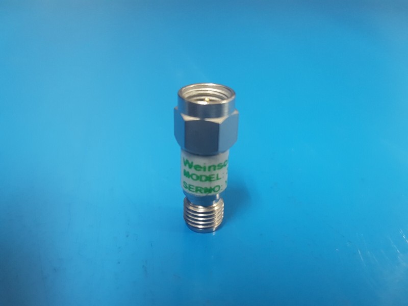 Weinschel 3T-3: Coaxial RF Attenuator 2 W, DC-12.4 GHz (Y3627) gallery