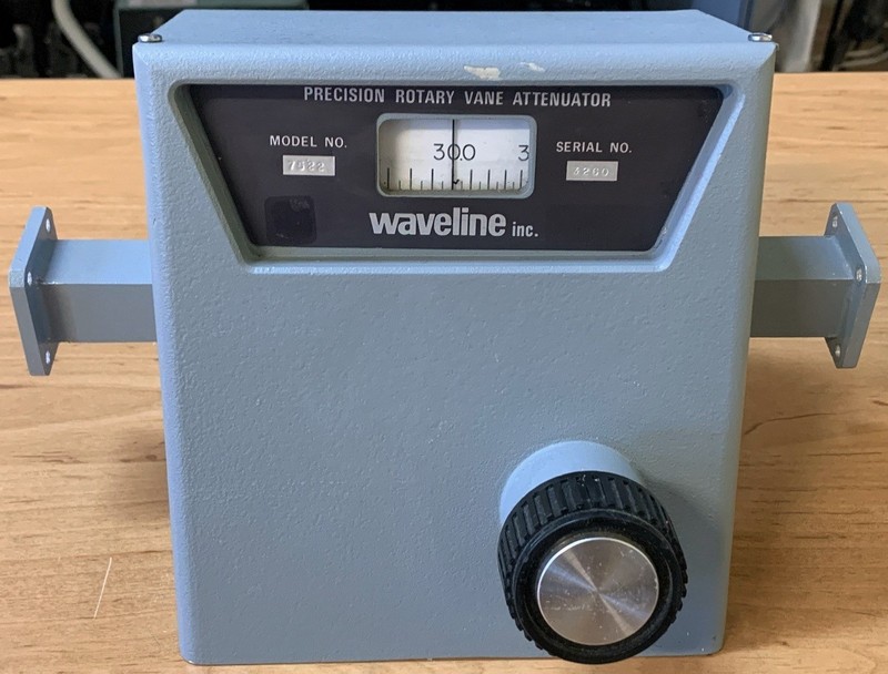 Waveline Inc. 7522, waveguide attenuator, 10 - 15 GHz