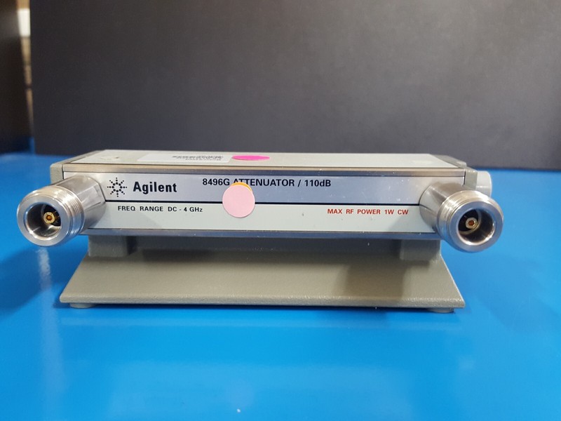 Agilent 8496G: Programmable Step Attenuator, 4 GHz, 110dB, W/Opt. 001 (4348) gallery