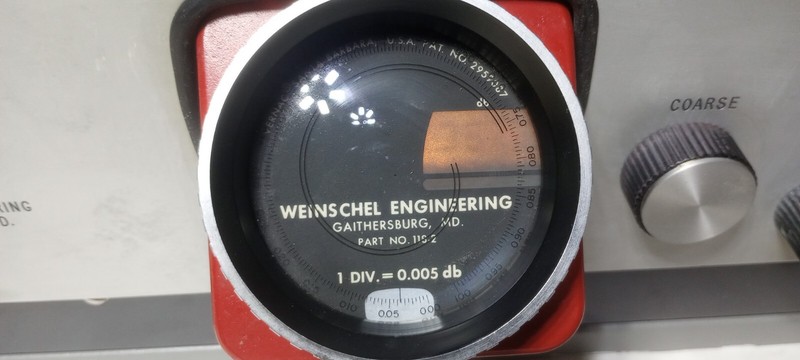Working Weinschel Engineering PA-2 Precision 30 MHz RF Attenuator gallery