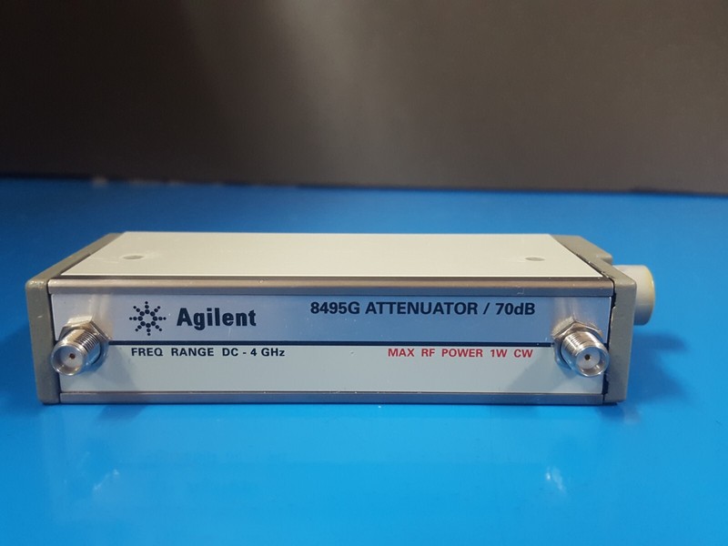 Agilent 8495G: Program Step Attenuator DC-4Ghz 70 dB, W/Opt. 002 011 (0319) gallery