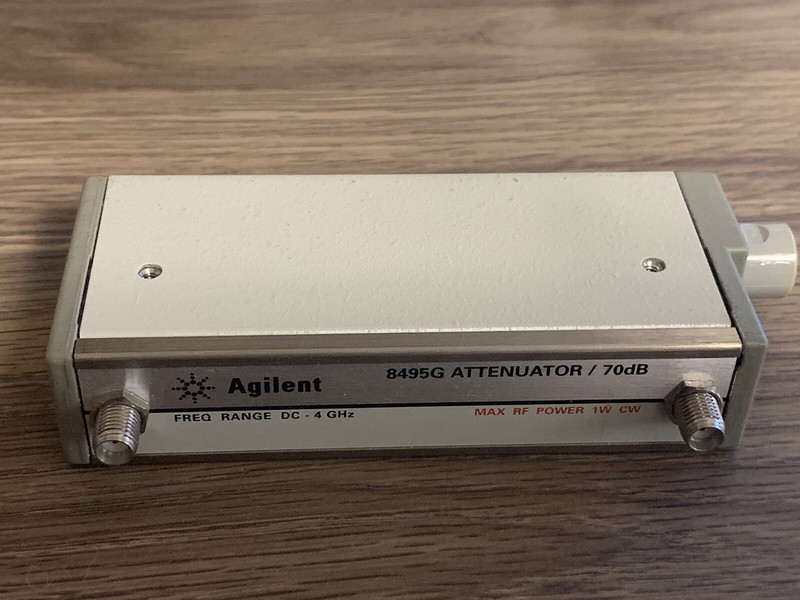 HP 8495G 70db DC-4Ghz Attenuator Option 002 011