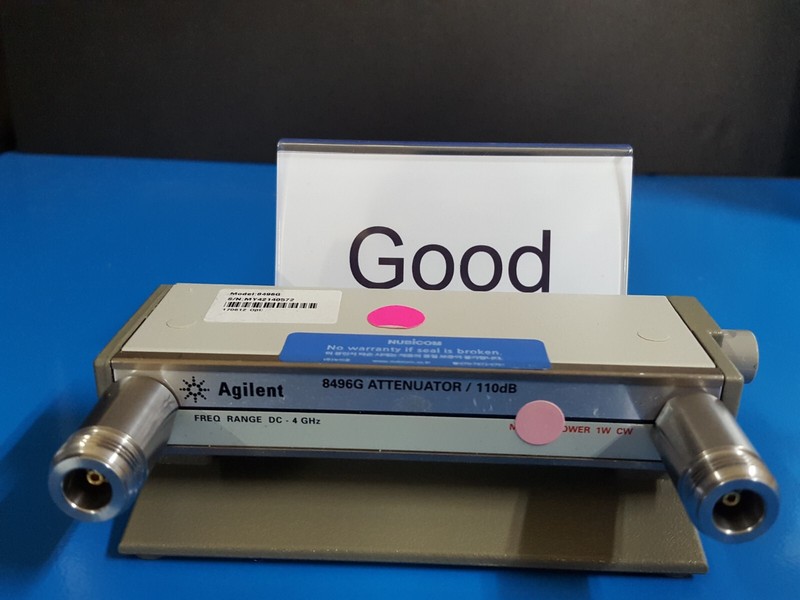 Agilent 8496G: Programmable Step Attenuator, DC-4 GHz, 110dB, W/Opt. 001 (0572)