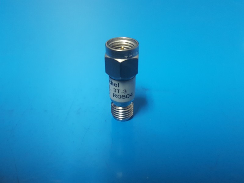 Weinschel 3T-3: Coaxial RF Attenuator 2 W, DC-12.4 GHz (R0604) gallery