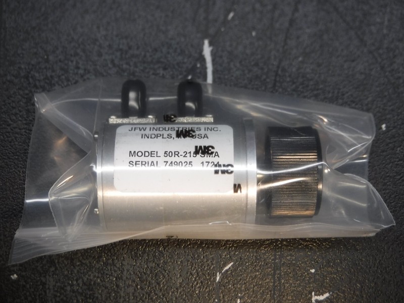 JFW Industries Inc. 50R-215 SMA Manual Attenuator