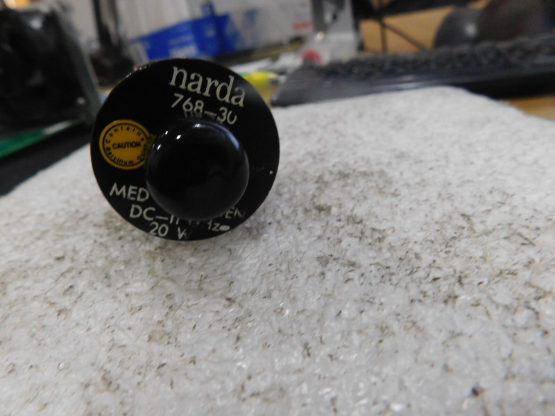Narda Model: 768-30 Fixed Attenuator. For Parts. gallery