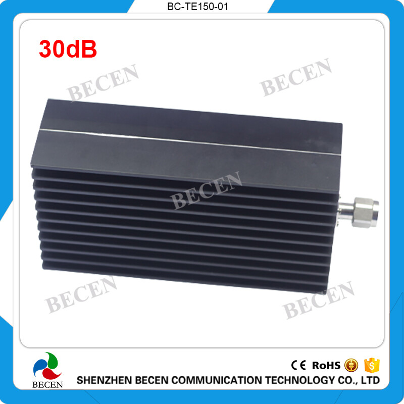 rf Attenuator 150W N-JK Attenuator DC-3GHz N Connector 50ohm Attenuator 30db