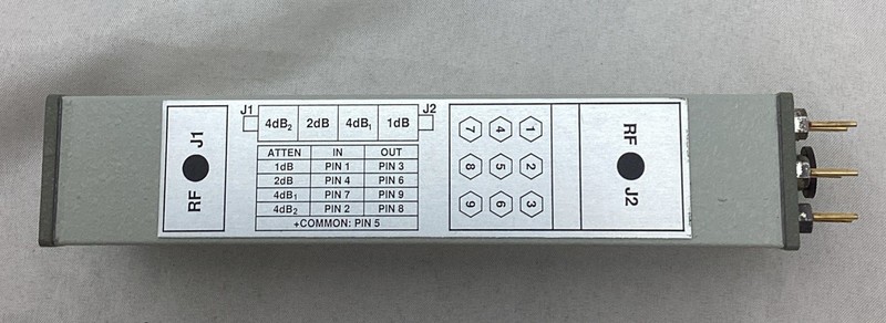 HP Step Attenuator 33320H- H09 (33320A/B/G/H,33321A/B/G/H/K,33322A/B/G/H 33323K) gallery