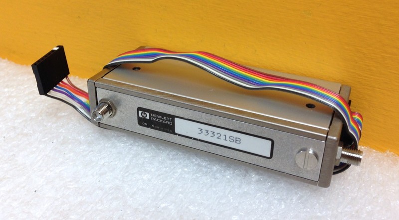 HP 33321SB (08662-60585) DC-18 GHz, 0-70 dB, SMA, Prog.Step Attenuator .Tested!