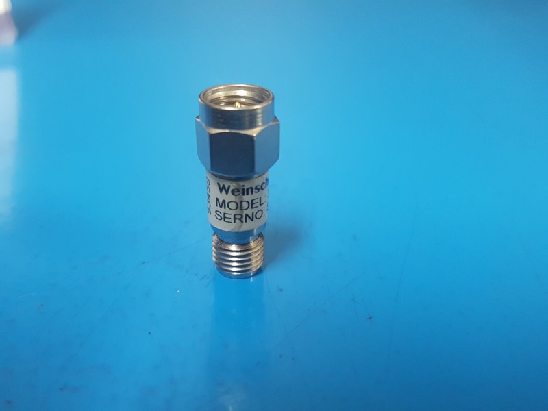Weinschel 3T-3: Coaxial RF Attenuator 2 W, DC-12.4 GHz (S5549) gallery