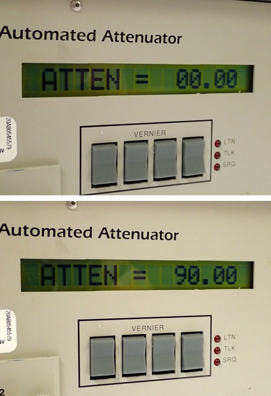 JDS FITEL HA8 AUTOMATED ATTENUATOR MODEL HA8513-SPL2 100-240V IEEE-488 INTERFACE gallery