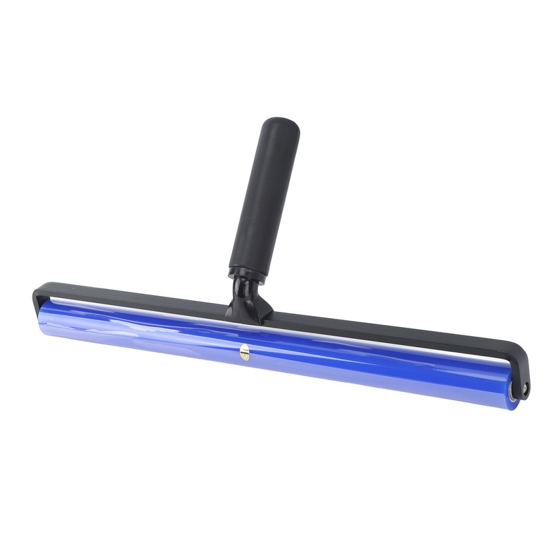 High Adhesion Blue Silicone Dust Roller 16in Anti Static Manual Cleaner gallery