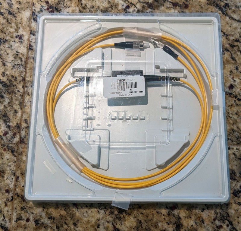 THORLABS:  VOA50-FC - SM Variable Attenuator, 1310/1550 nm FC/PC Connector gallery