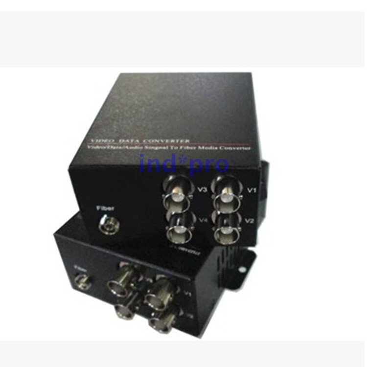 4 Video+1 Data 485 GW-DV10000-4V1D Vedio Data Singnal To Fiber Media Converter gallery