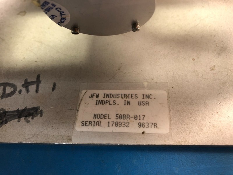 JFW Industries Model 50BR-017 50 Ohm Benchtop Attenuator *AS-IS/PARTS* gallery