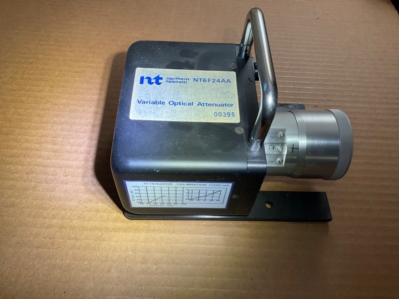 NORTHERN TELECOM NT6F24AA MANUAL VARIABLE OPTICAL ATTENUATOR