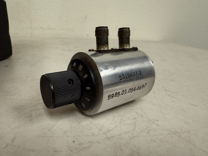 Texscan RA-532 Variable Attenuator DC–1GHz 0–1dB – Good Condition