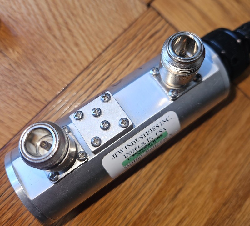 JFW 50DR-046 2.5GHz 50dB 1dB Step Attenuator 2W Type-N RF Variable Dual Rotary gallery