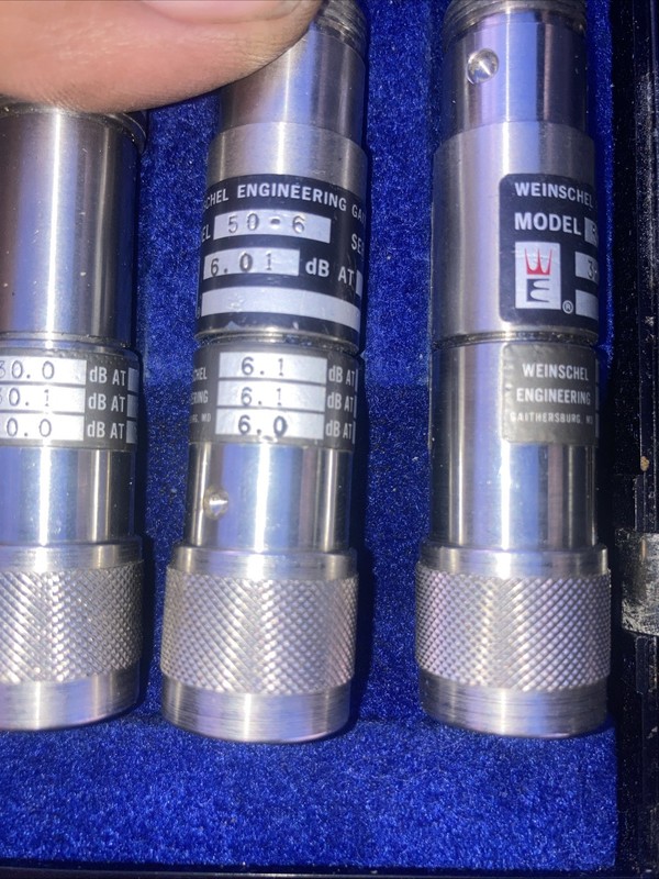 WEINSCHEL ENGINEERING Model 9236 Serial 367 ATTENUATOR SET gallery