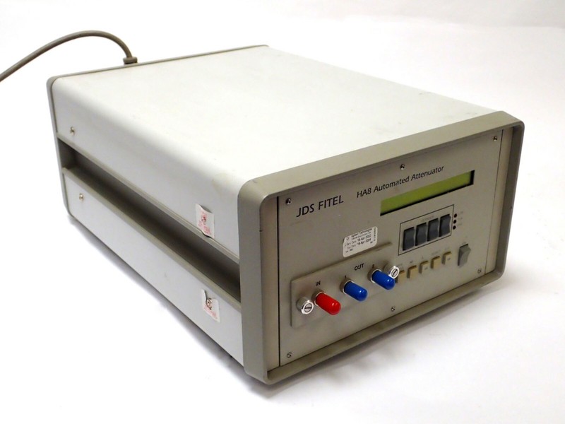 JDS FITEL HA8 AUTOMATED ATTENUATOR MODEL HA8513-SPL2 100-240V IEEE-488 INTERFACE