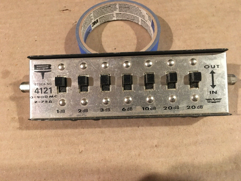 BT stock no. 4121 - 0-900 MC , used