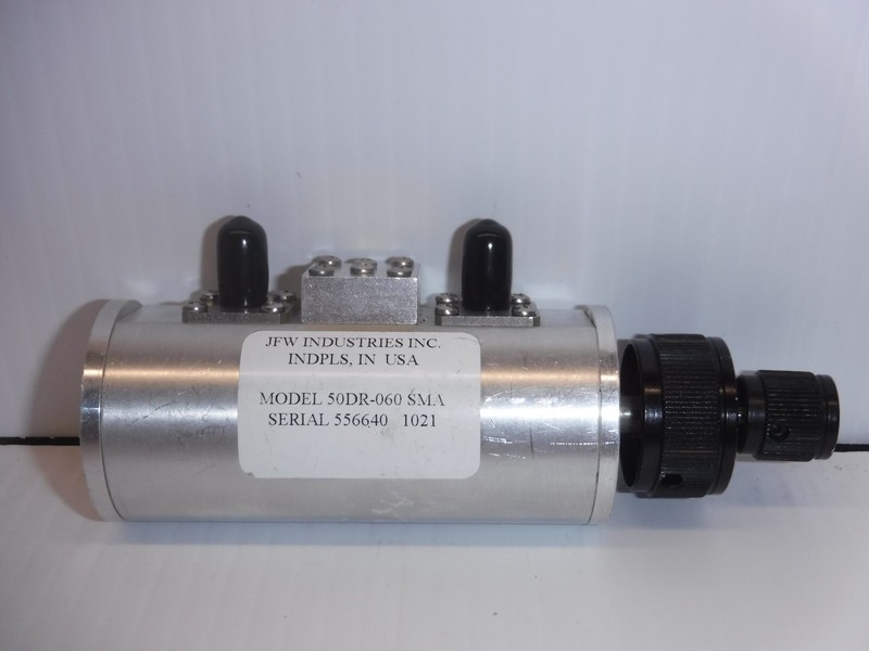 JFW Industries Inc. 50DR-061 SMA Manually Variable Dual Rotary Step Attenuator