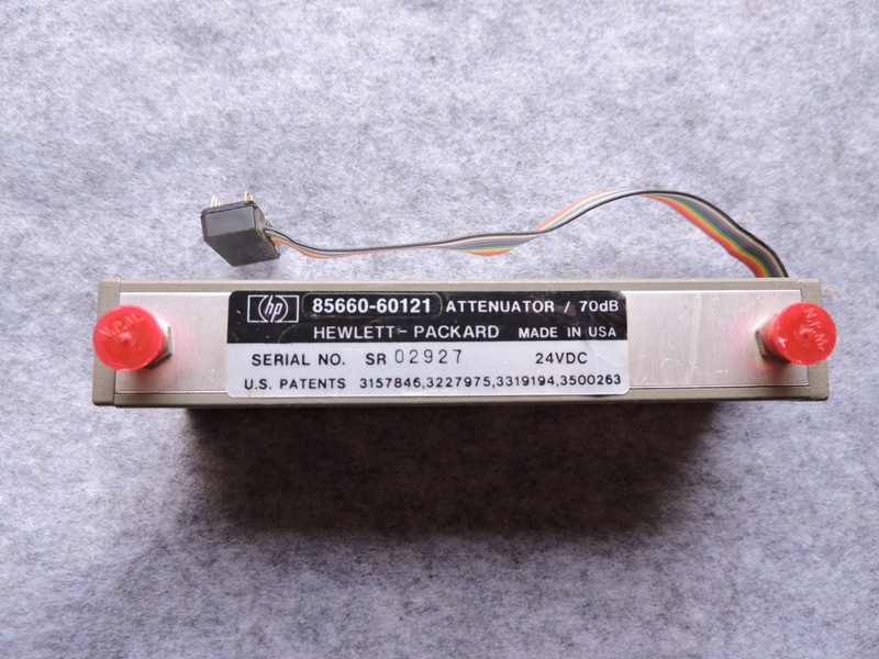 Agilent/HP 85660-60121 Programmable Attenuator 24V DC 0-70 dB
