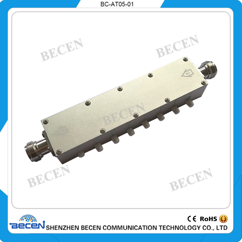 5W N-KK 0~90dB RF Coaxial Adjustable N Connector DC-3GHz Step Attenuator gallery