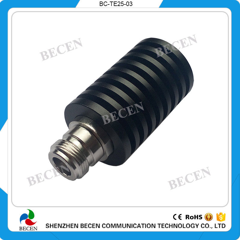 25W N female rf coxial termination load DC-3GHz 50ohm N dummy load