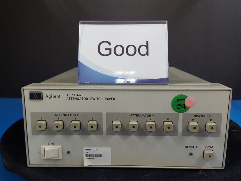 Agilent 11713A: Attenuator / Switch Driver, W/opt. 101 (0224)