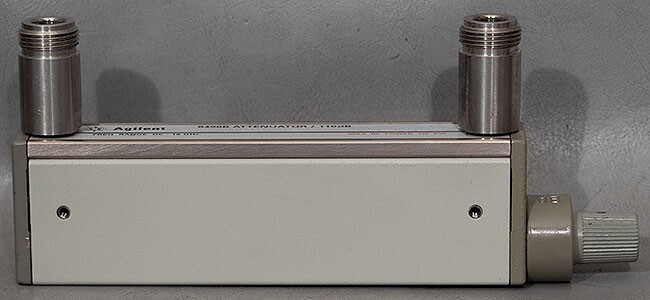 HP/Keysight 8496B/001 33322B Type-N 18 GHz, 0-110 dB Manual Variable Attenuator gallery